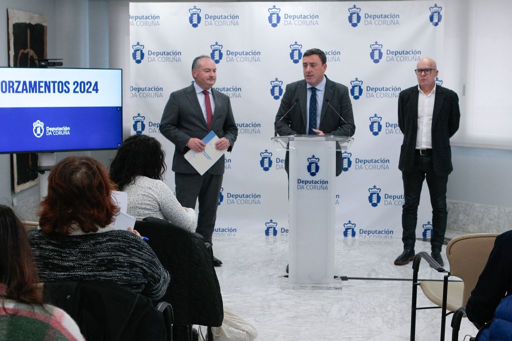 O orzamento máis alto da historia da Deputación da Coruña supera os 222 millóns de euros