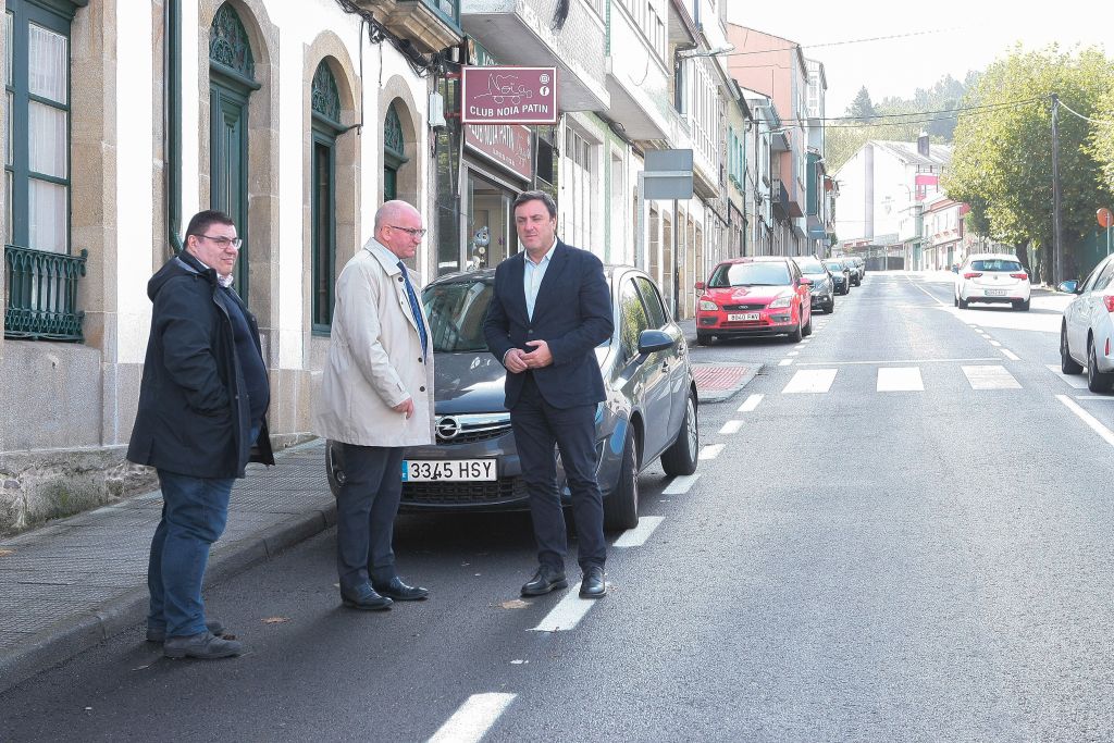 A Deputación licita por 923.000 euros a segunda fase das obras de mellora da DP-1105 que une os municipios de Noia, Boiro e Lousame