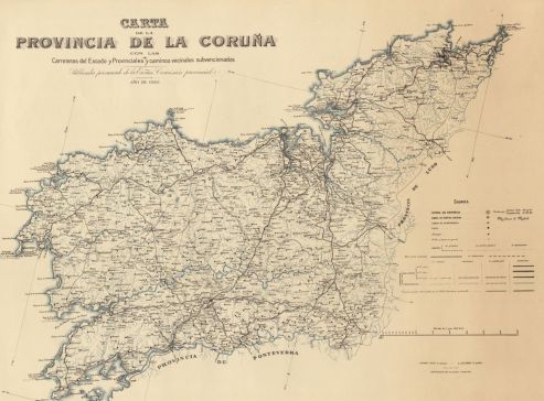 A Deputación radiografía a evolución das estradas provinciais a través da historia