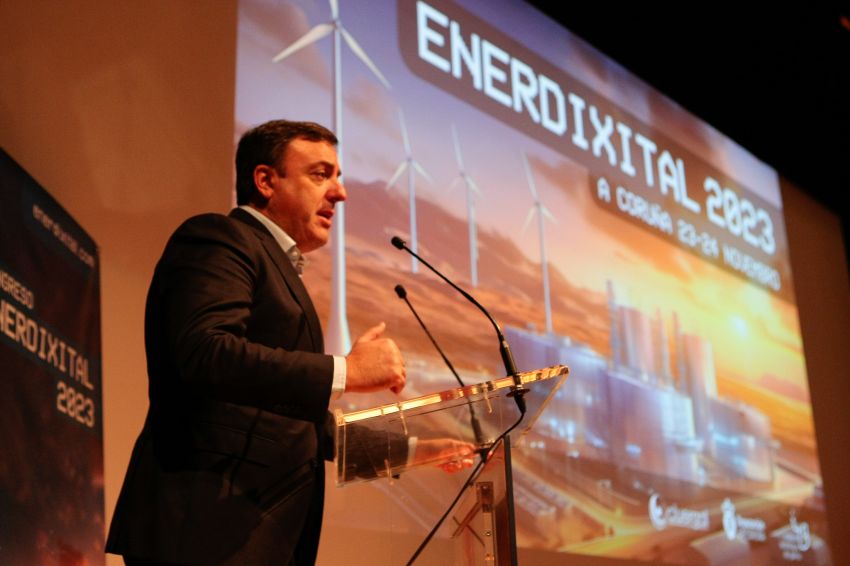 Formoso defende a implantación das renovables e a dixitalización como eixos estratéxicos para o futuro enerxético de Galicia