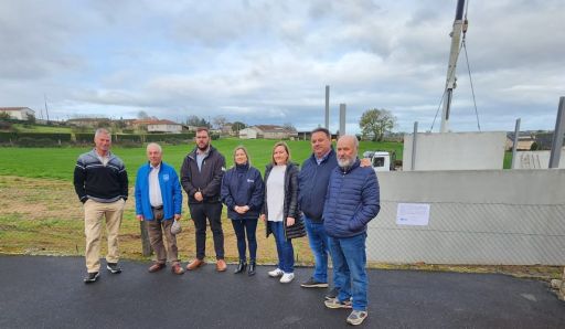 A Deputación apoia á asociación de veciños Río Samo de Frades na mellora de infraestruturas no rural