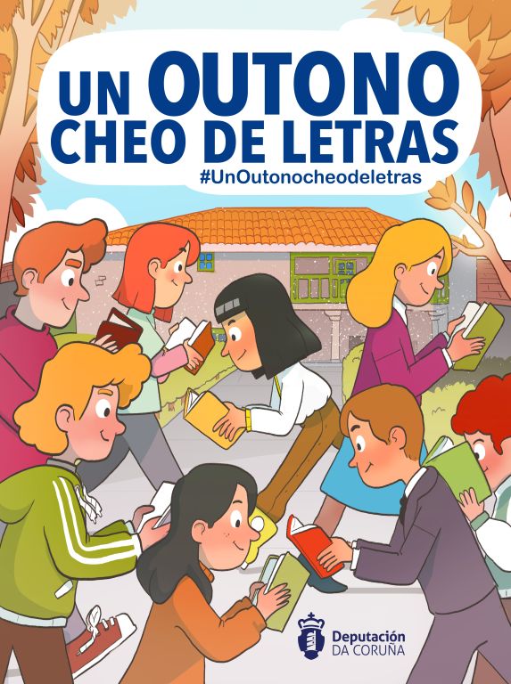 O libro e a lectura, chaves para entender o mundo: comeza a campaña ‘Un outono cheo de letras’ da Deputación da Coruña