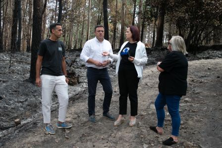 A Deputación colabora co Concello de Carnota na redacción do proxecto do saneamento en Lariño