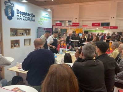 Os produtos culinarios singulares de Cabo Ortegal e da Reserva da Biosfera triunfan na Feira de tendencias turísticas de Bilbao