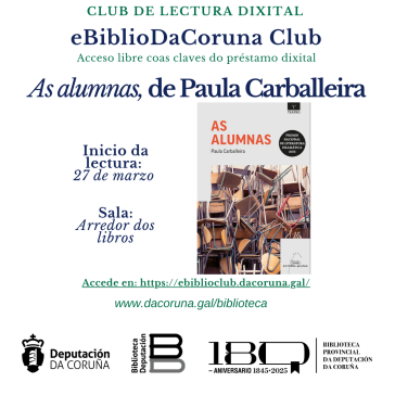 As alumnas, a nova lectura na sala Arredor dos libros