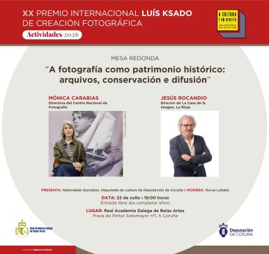 A Deputaci&oacute;n organiza unha mesa redonda sobre o valor da fotograf&iacute;a como patrimonio hist&oacute;rico