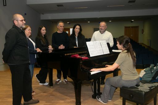 A Deputación apoia con 25.000 euros o Conservatorio Municipal de Culleredo, no que se forman gratis 160 alumnos e alumnas