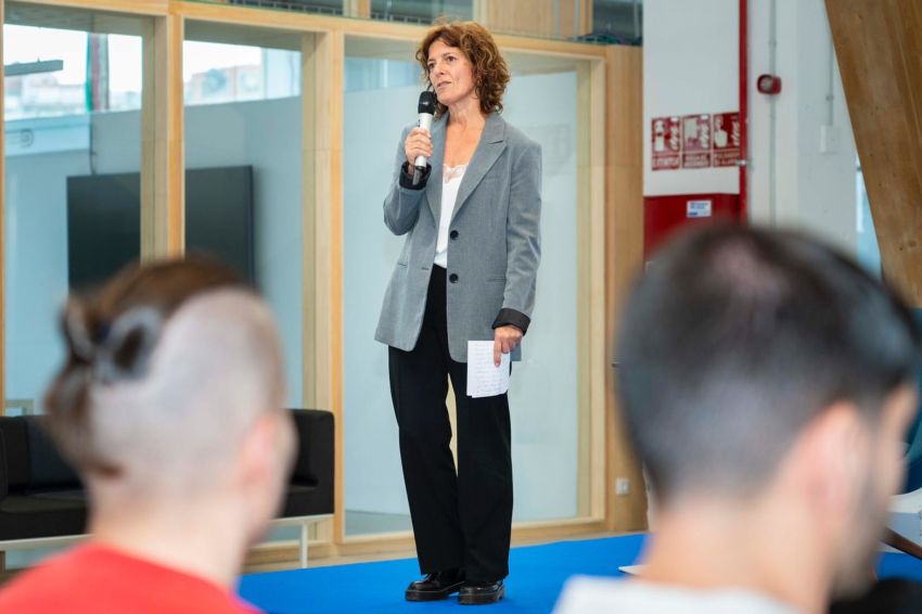 A deputada de Emprego, Rosa Ana García, destaca a gran presenza de mulleres na inauguración do Corunna Innovate Summit