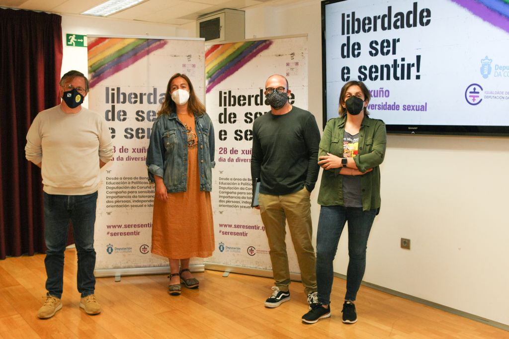 A Deputación da Coruña organiza unha campaña polas diversidades sexuais e un congreso para recuperar a memoria do movemento lgtbiqa+