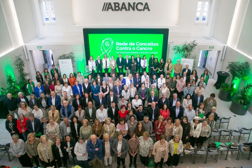 A Deputación da Coruña e a Asociación Española Contra o Cancro crean a Rede de Concellos Contra o Cancro para levar prevención e apoio a toda a provincia
