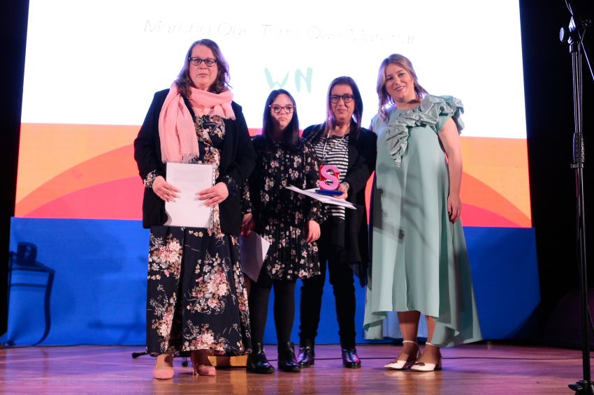 A Deputación premia a Down Coruña, Teima Down Ferrol, ASPANAES, Ambar, Asponaga e Íntegro polo seu traballo a favor da inclusión