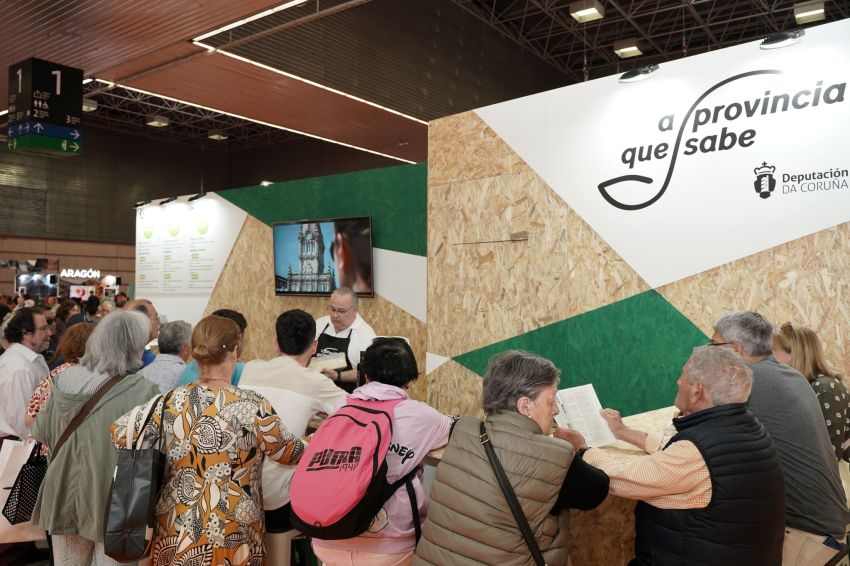 O cociñeiro Miguel Giaquinto de Carballo abre o programa de showcookings da Deputación na Feria de Bilbao