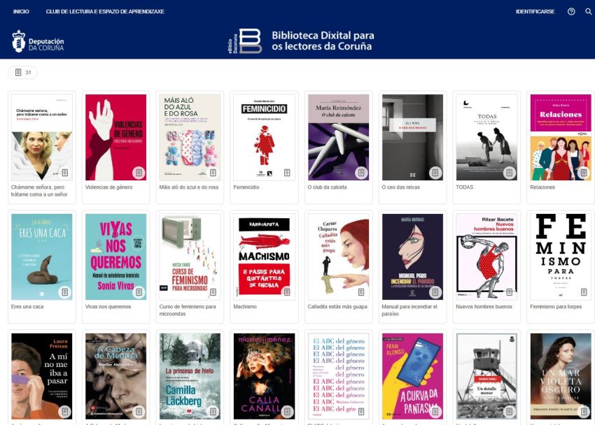 A EBIBLIODACORUNA ponse DeFronte á violencia de xénero