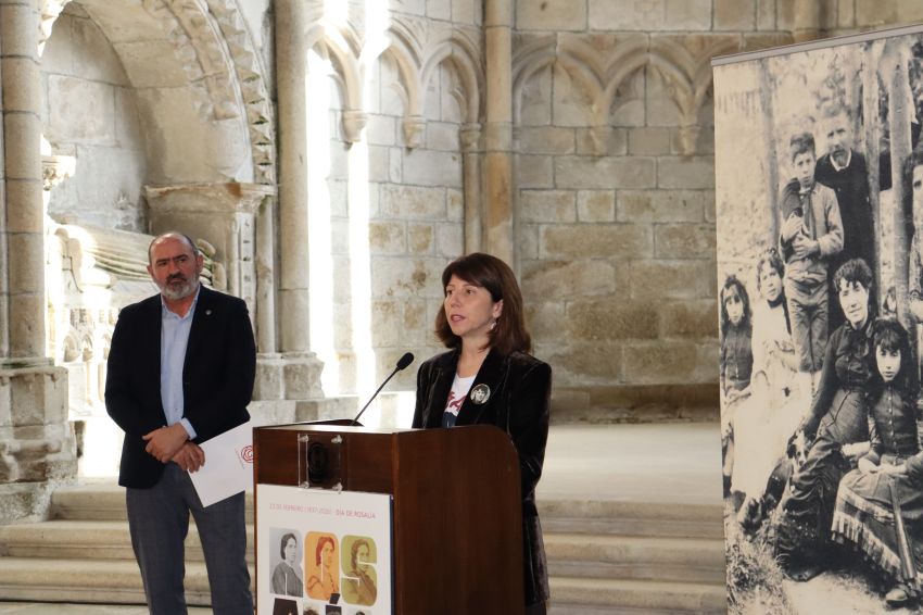 Sol Agra afirma que «defender a Rosalía é defender hoxe o feminismo, os dereitos sociais e a lingua galega»