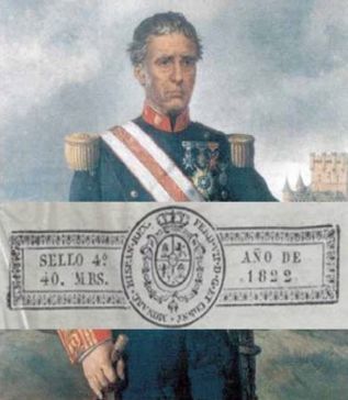 ARQUIVO DACORUNA: BICENTENARIO DEPUTACIÓN PROVINCIAL DA CORUÑA. Antonio Loriga, presidente (1822). DOCUMENTO MES FEBREIRO