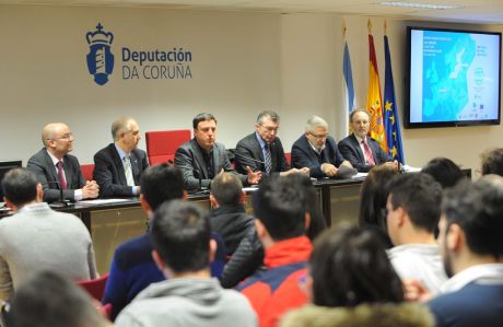González Formoso explica aos empresarios melidenses os programas de axudas á contratación e apoio a emprendedores da Deputación da Coruña
