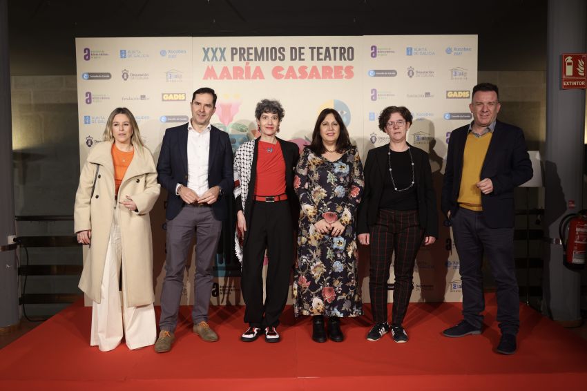 Natividade González subliña o «sector diverso e vivo» do teatro ante os finalistas dos Premios María Casares