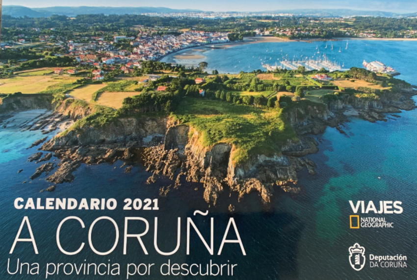 A Deputación da Coruña protagoniza o calendario anual da revista de viaxes de  National Geographic