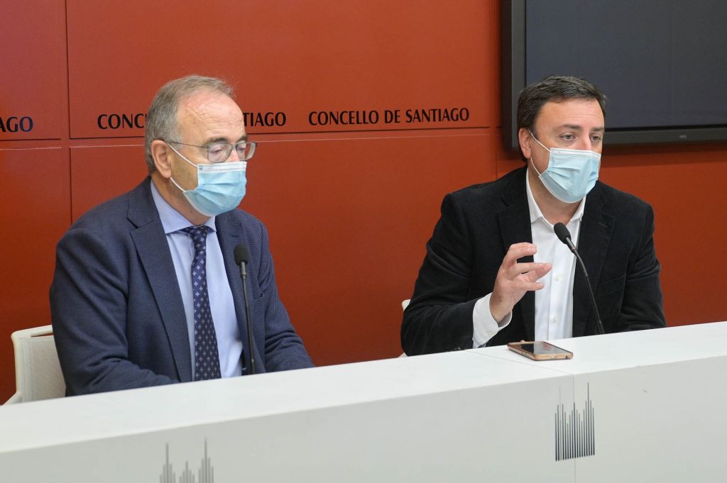 González Formoso anuncia que a Deputación reforzará con 1 millón de euros o plan de apoio á hostalaría e o comercio do Concello de Santiago