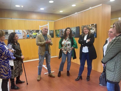 A Deputación da Coruña e CEGASAL levan á Pobra unha exposición fotográfica sobre a inclusión laboral das persoas con discapacidade