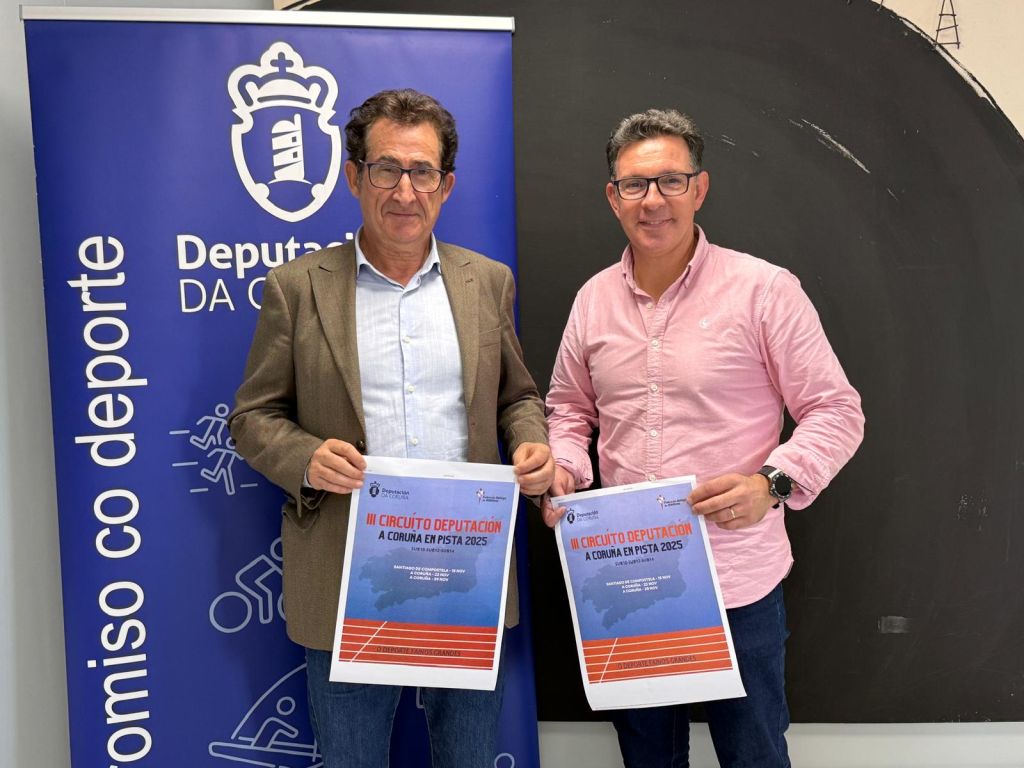 O III Circuíto de Atletismo en pista da Deputación da Coruña comeza este sábado en Santiago de Compostela