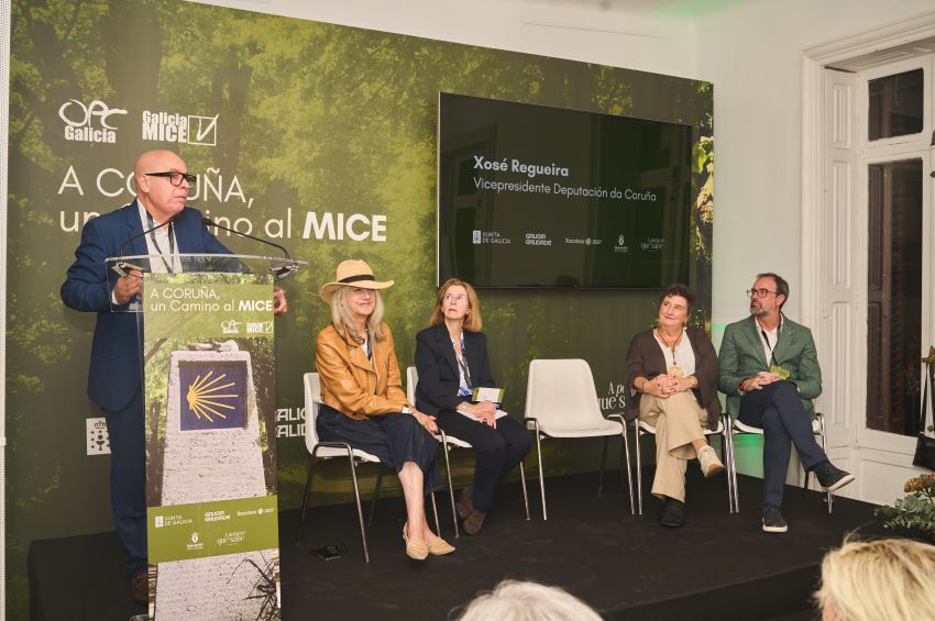 Regueira destaca na presentación do Galicia MICE o potencial da provincia “para competir no mercado estatal”