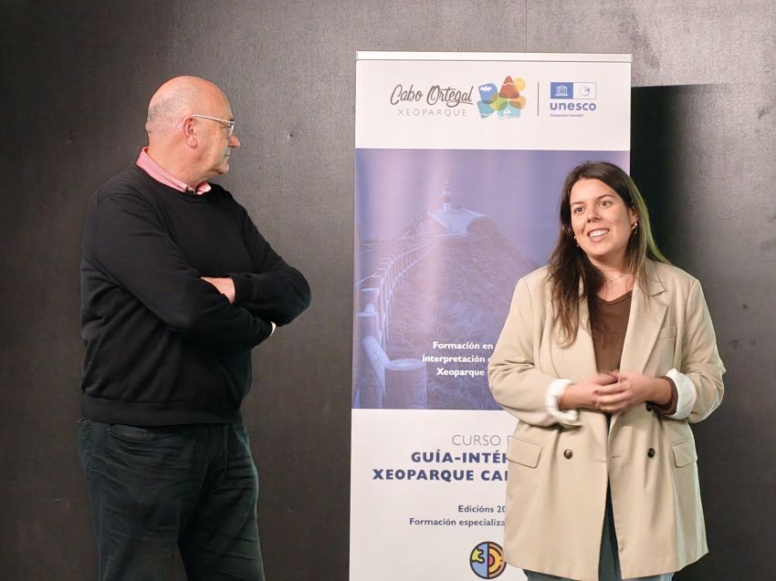 O Xeoparque Cabo Ortegal conta desde hoxe con 22 novos guías especializados no territorio