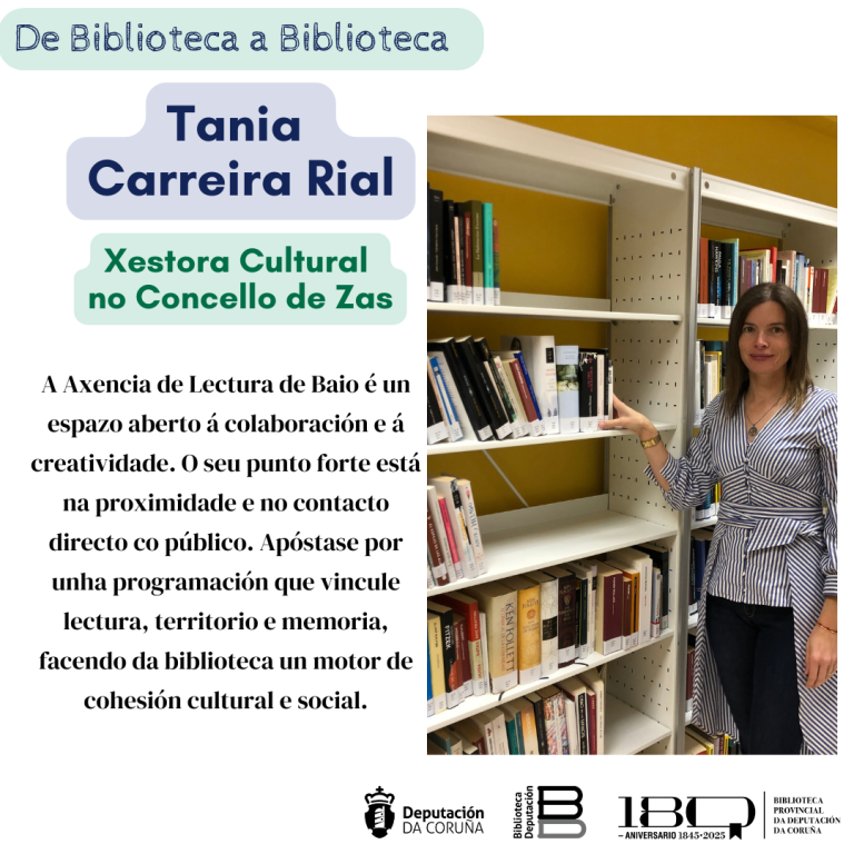 Axencia de Lectura de Baio. Concello de Zas. Tania Carreira Rial
