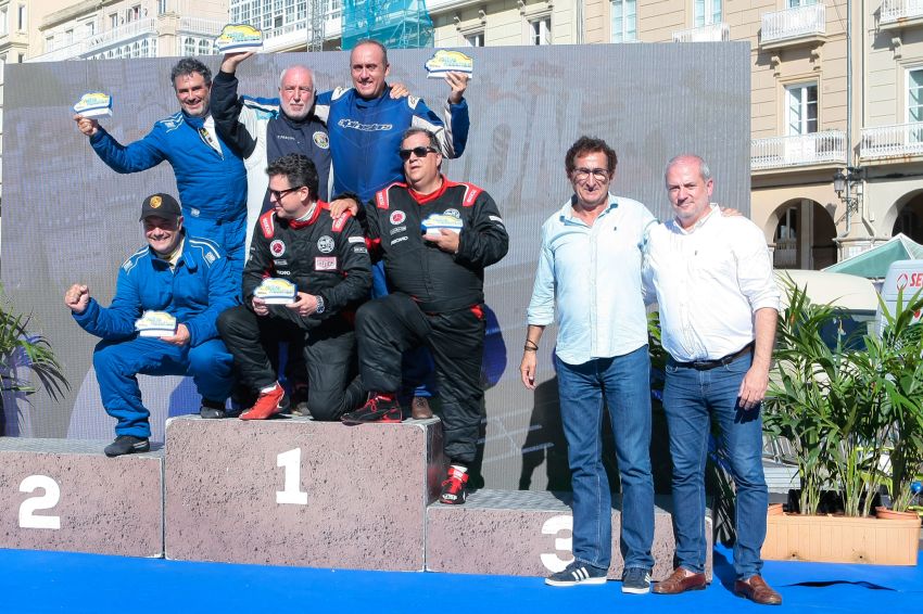 Leira participa na entrega de premios do Rallye Rías Altas de vehículos históricos