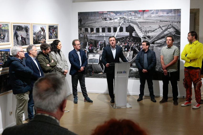 A Deputación trae a Ferrol a mostra fotográfica “Ucrania, la Guerra de los civiles”