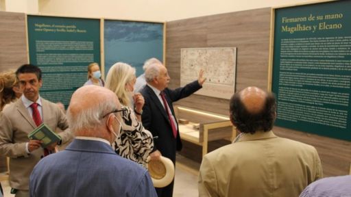 Chega ao Archivo de Cádiz a exposición itinerante 'Firmaron de su mano: Magalhaes y Elcano'