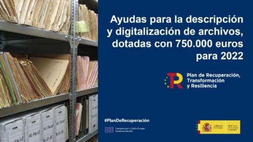 O Ministerio de Cultura e Deporte convoca axudas para a descrición e dixitalización de arquivos por valor de 750.000 euros correspondente a 2022