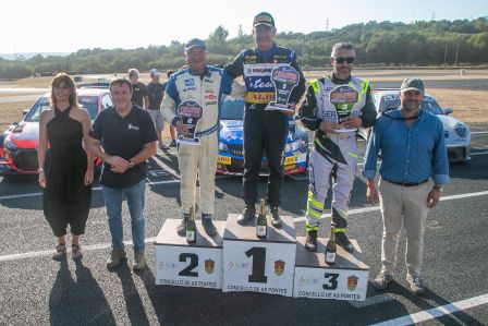 Alberto Meira proclámase gañador do Rallyshow das Pontes ante máis de 12.000 persoas