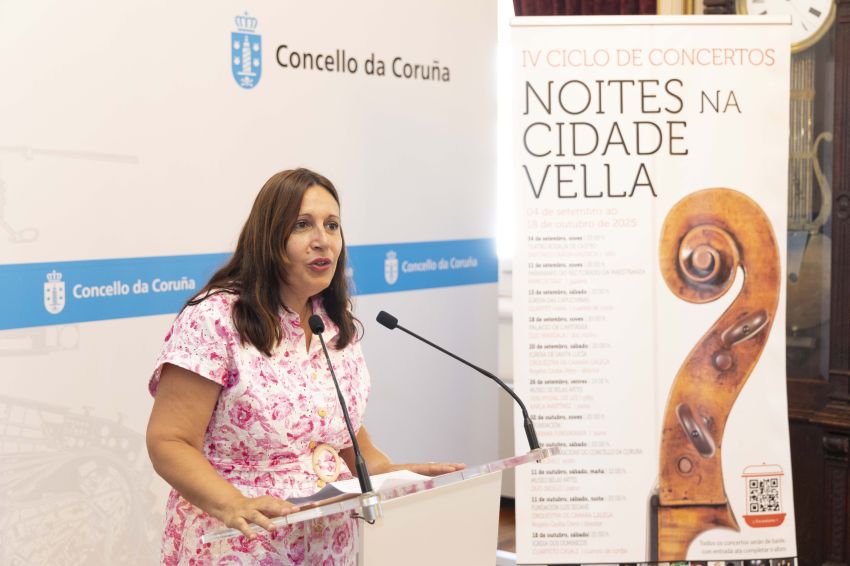 Cultura da Deputación volve colaborar coa Fundación Rogelio Groba para ofrecer na Coruña as 'Noites na Cidade Vella'