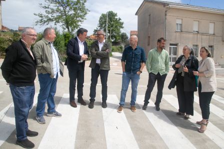 A Deputación inicia a construción dunha pasarela para o paso seguro dos peóns sobre a vía do tren na avenida Santa Icía, en Narón