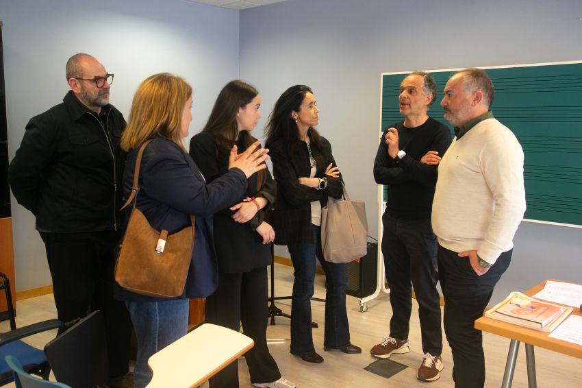 A Deputación apoia con 25.000 euros o Conservatorio Municipal de Culleredo, no que se forman gratis 160 alumnos e alumnas