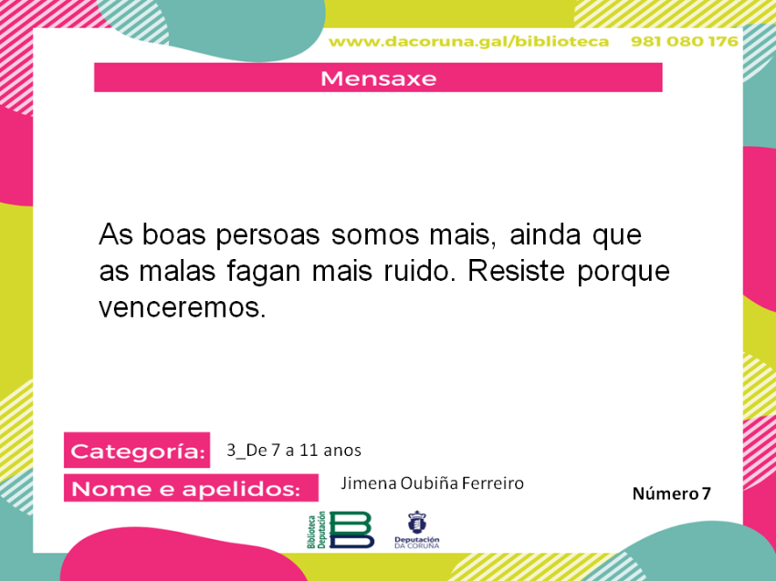 Premios do concurso #140enpositivo