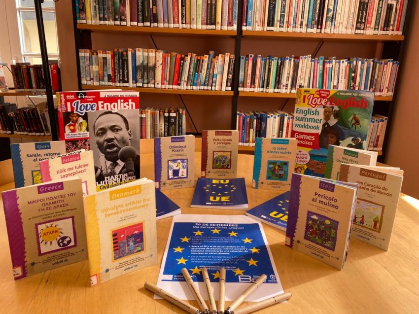 Semana Europea das Linguas na biblioteca da Deputación da Coruña