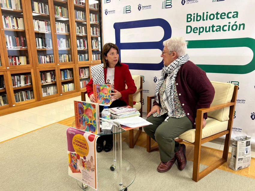 A Deputación presenta o libro ilustrado ‘Coralia e Maruxa’ sobre a historia das irmás Fandiño