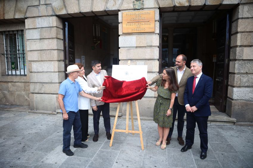 A Deputación da Coruña participa na homenaxe a Francisco Pérez Carballo e Juana Capdevielle, vítimas da represión franquista