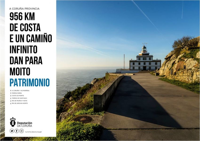 A Deputación da Coruña presenta unha campaña para promocionarse como destino turístico 