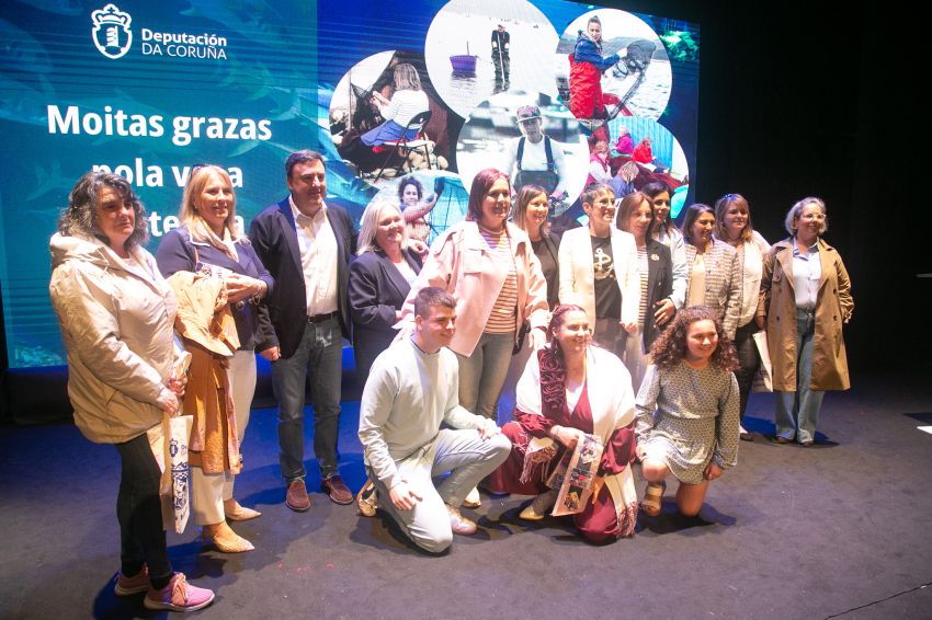 Formoso reivindica en Noia o papel das mulleres na pesca e o marisqueo: “Sen elas, non hai sector do mar”