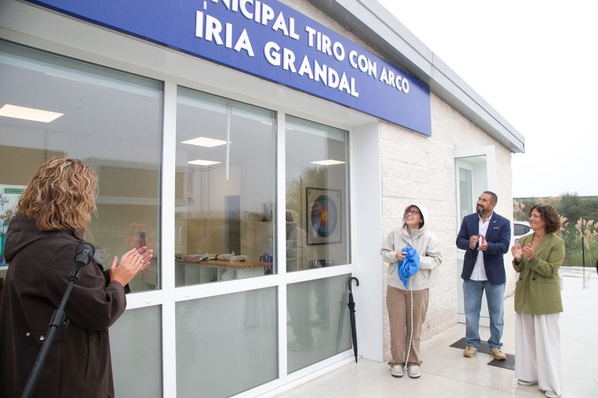 Narón inaugura o novo campo de tiro con arco 