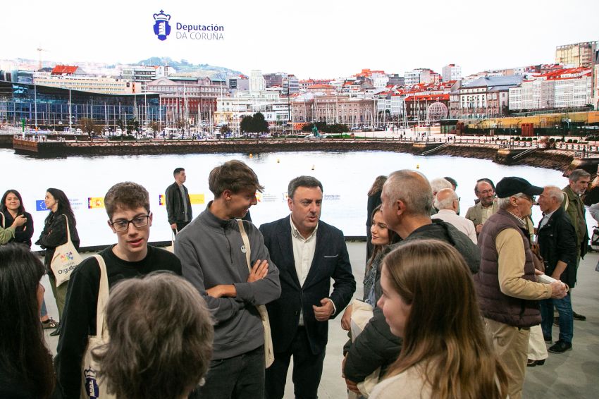 A Deputación abre as portas do CEI ás asociacións de veciños da Coruña