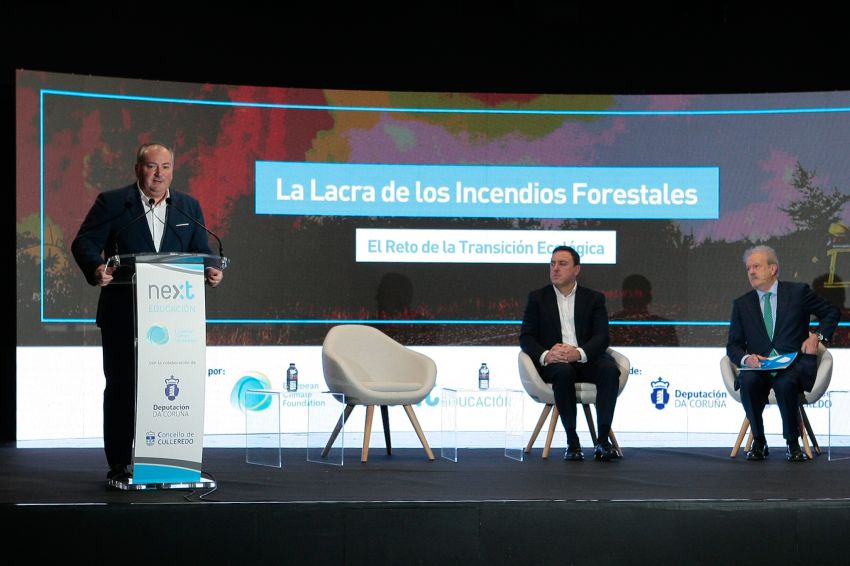 Formoso afirma que o despoboamento no rural e o cambio climático son “os dous grandes retos que afrontar para acabar cos incendios forestais”