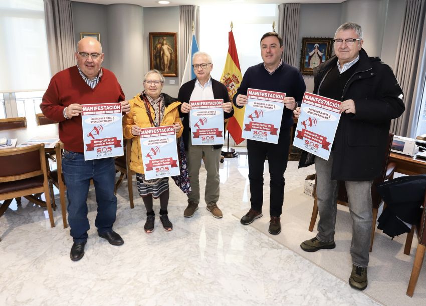 A Deputación da Coruña apoia a mobilización cidadá convocada o domingo en Santiago de Compostela en defensa da sanidade pública