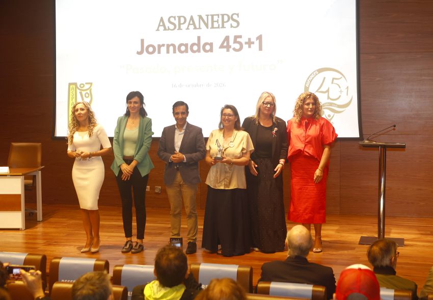 A Deputación da Coruña destaca os 46 anos de ASPANEPS ao carón das persoas con discapacidade e das súas familias