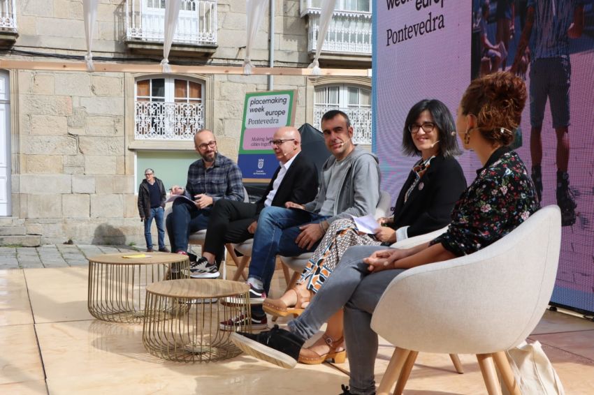 A Deputación da Coruña expón a súa liña de apoio a festivais de arte pública no Placemaking Week Europe de Pontevedra
