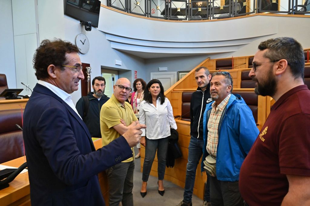 Turoperadores de Italia visitan o Camiño Inglés para coñecer esta ruta e poder ofrecer viaxes organizadas á súa clientela