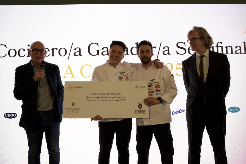 A Deputación levou á Coruña a semifinal do concurso cociñeiro/a e camareiro/a do ano 2025
